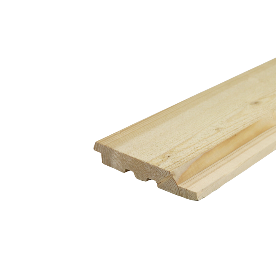 Ārējās apdares dēlis, egle, 21x120, KD18%, UYVpc, AB