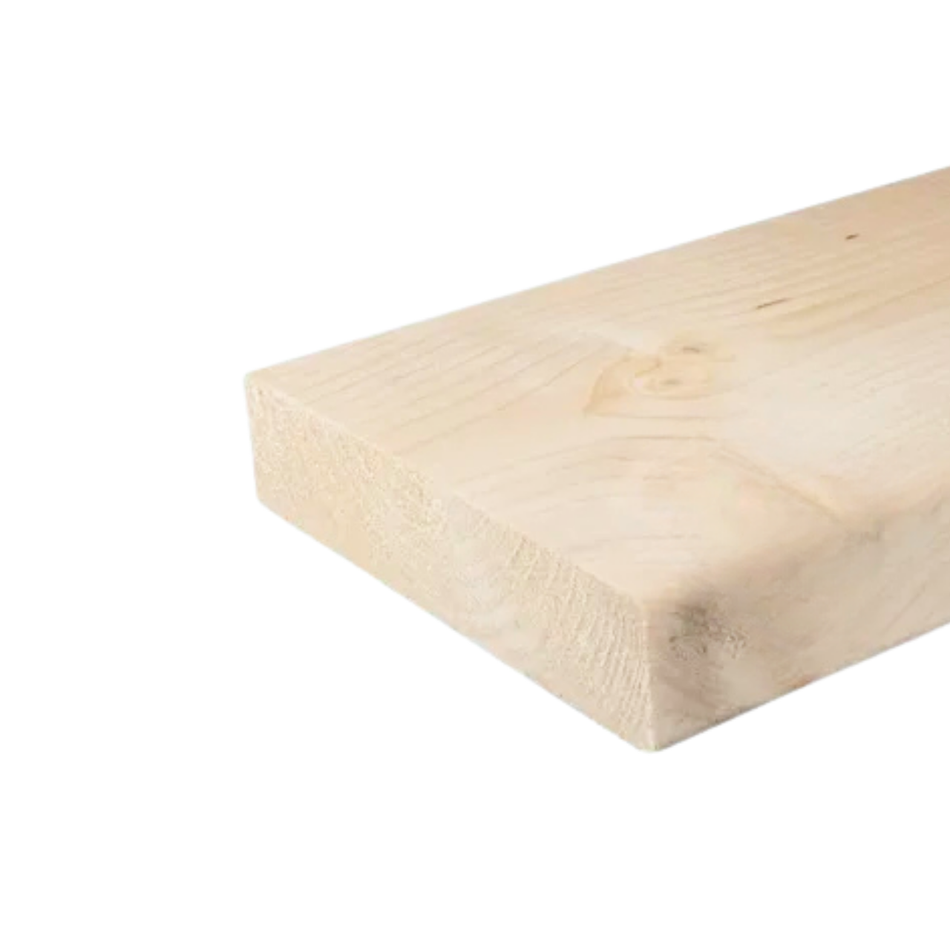 Ēvelēts dēlis, C24, egle, 45x220, 4R3, KD18%