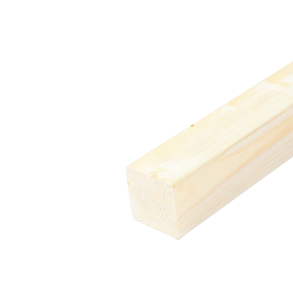 Koka brusa ēvelēta, 70x70, KD18%, AB
