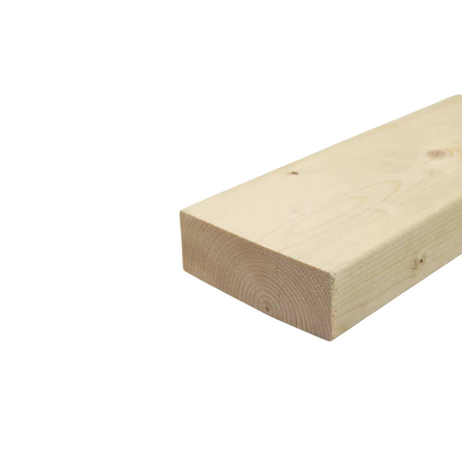Ēvelēts dēlis, C24, egle, 45x120, 4R3, KD18%