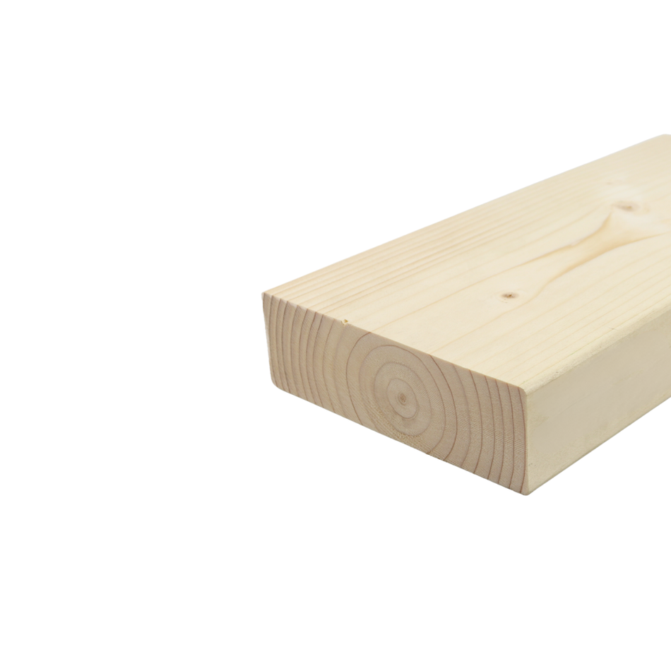 Ēvelēts dēlis, C24, egle, 45x145, 4R3, KD18%