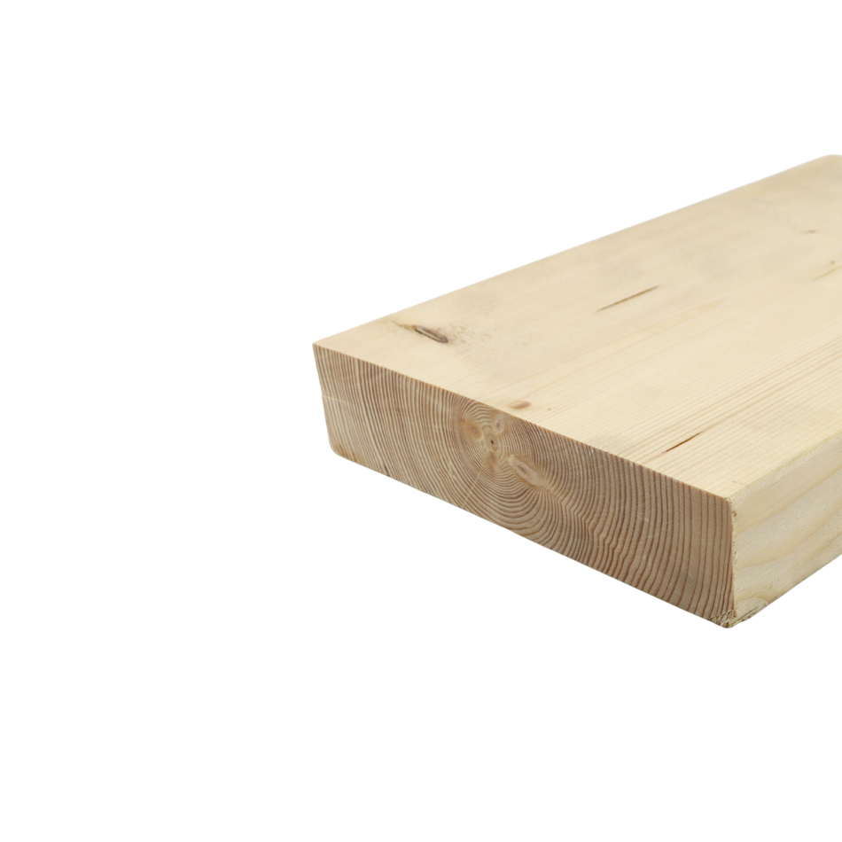 Ēvelēts dēlis, C24, egle, 45x195, 4R3, KD18%